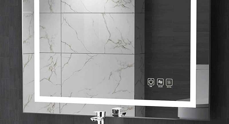 Rectangular Smart Bathroom Mirrors Manufacturer