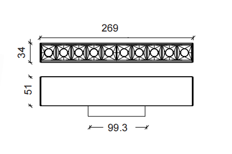 Magnetic track lights